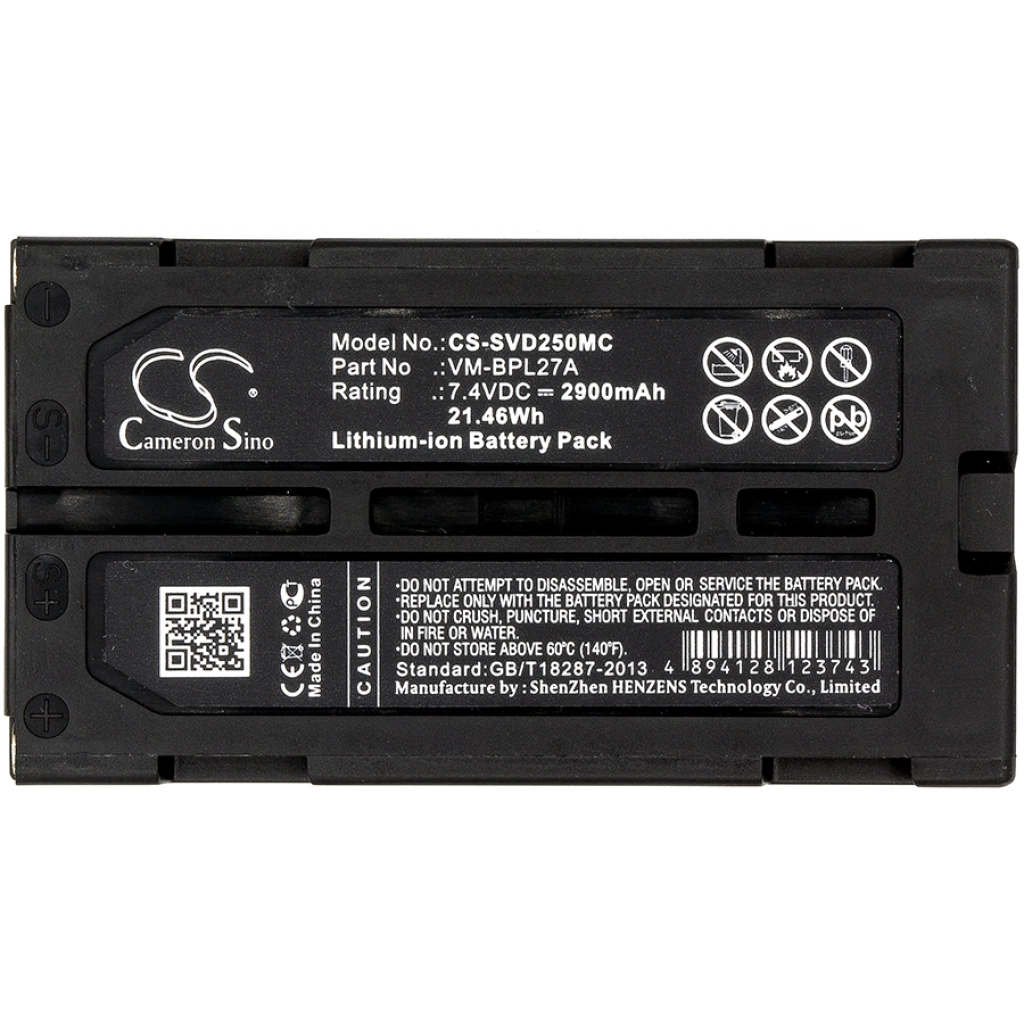 Batteria della fotocamera Panasonic VDR-D160E-S