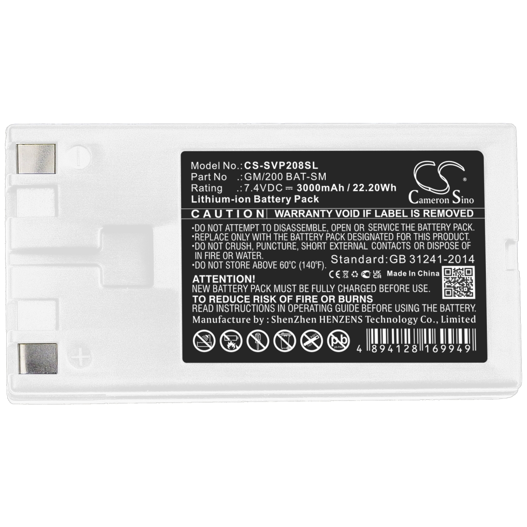 Batteria della stampante Sato CS-SVP208SL