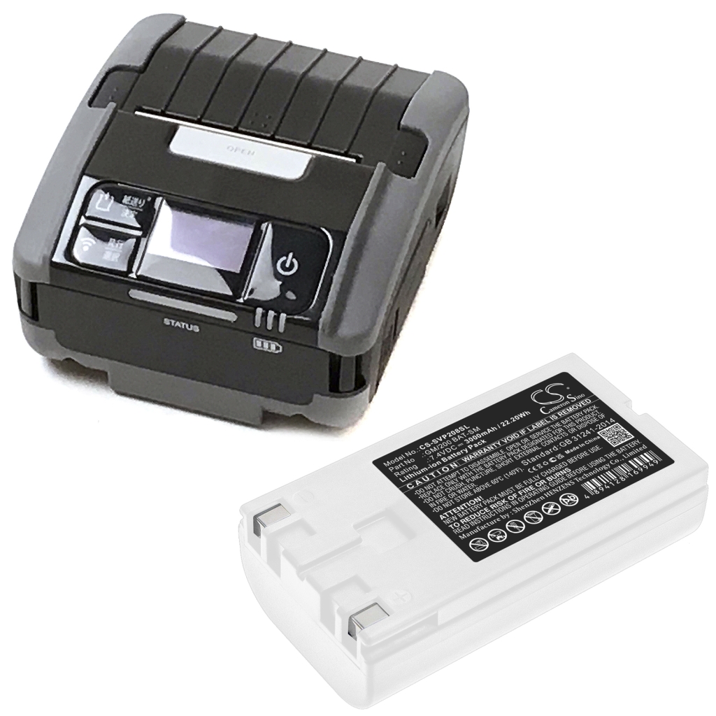 Batteria della stampante Sato CS-SVP208SL