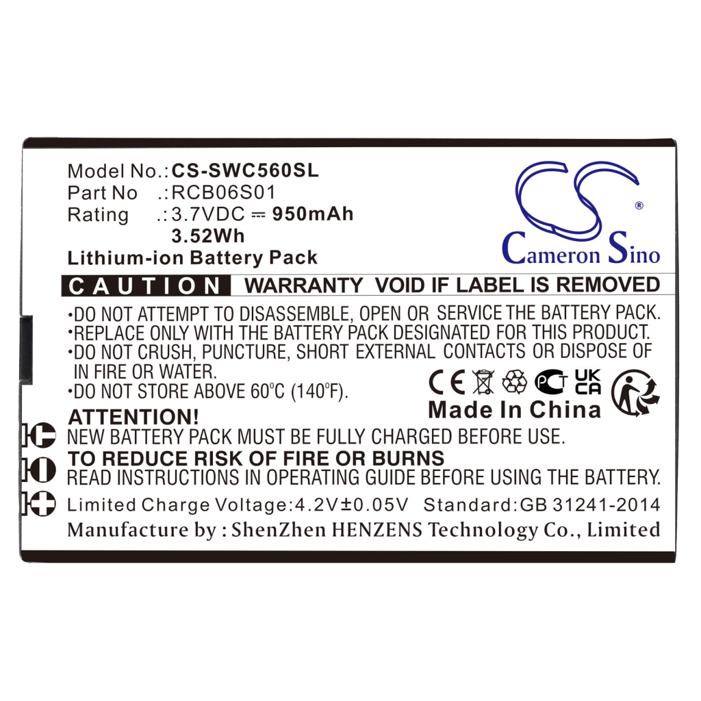 Batteria del telefono cellulare Swisstone SC560 (CS-SWC560SL)