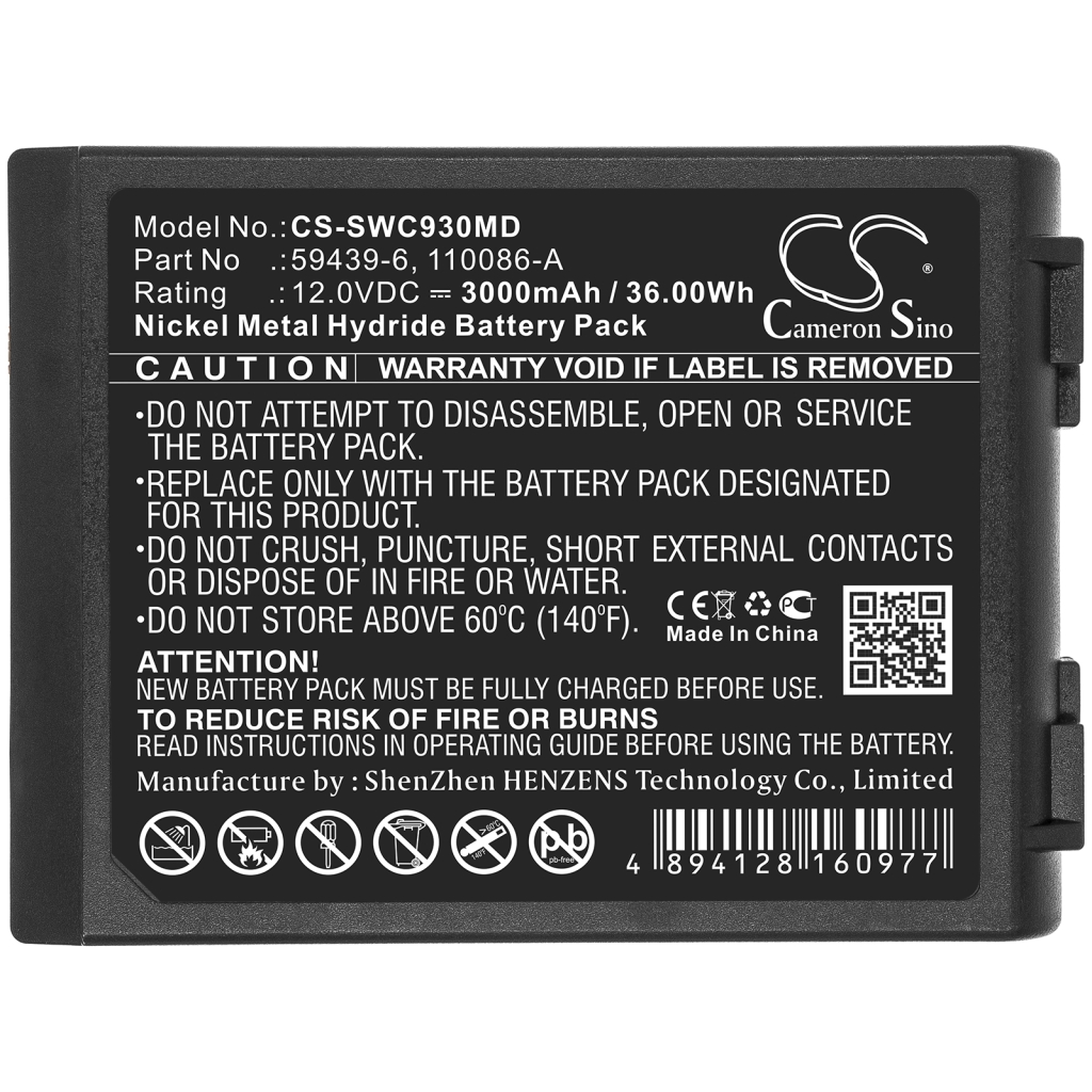 Batteria compatibile con Simonson-wheel Artema CS-SWC930MD