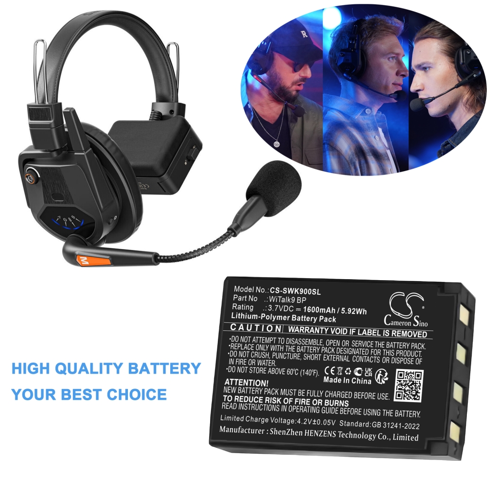 Battery Replaces WiTalk9 BP