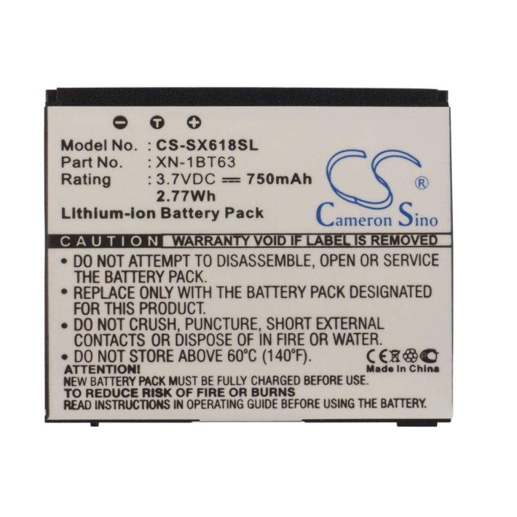 Batteria del telefono cellulare Sharp CS-SX618SL