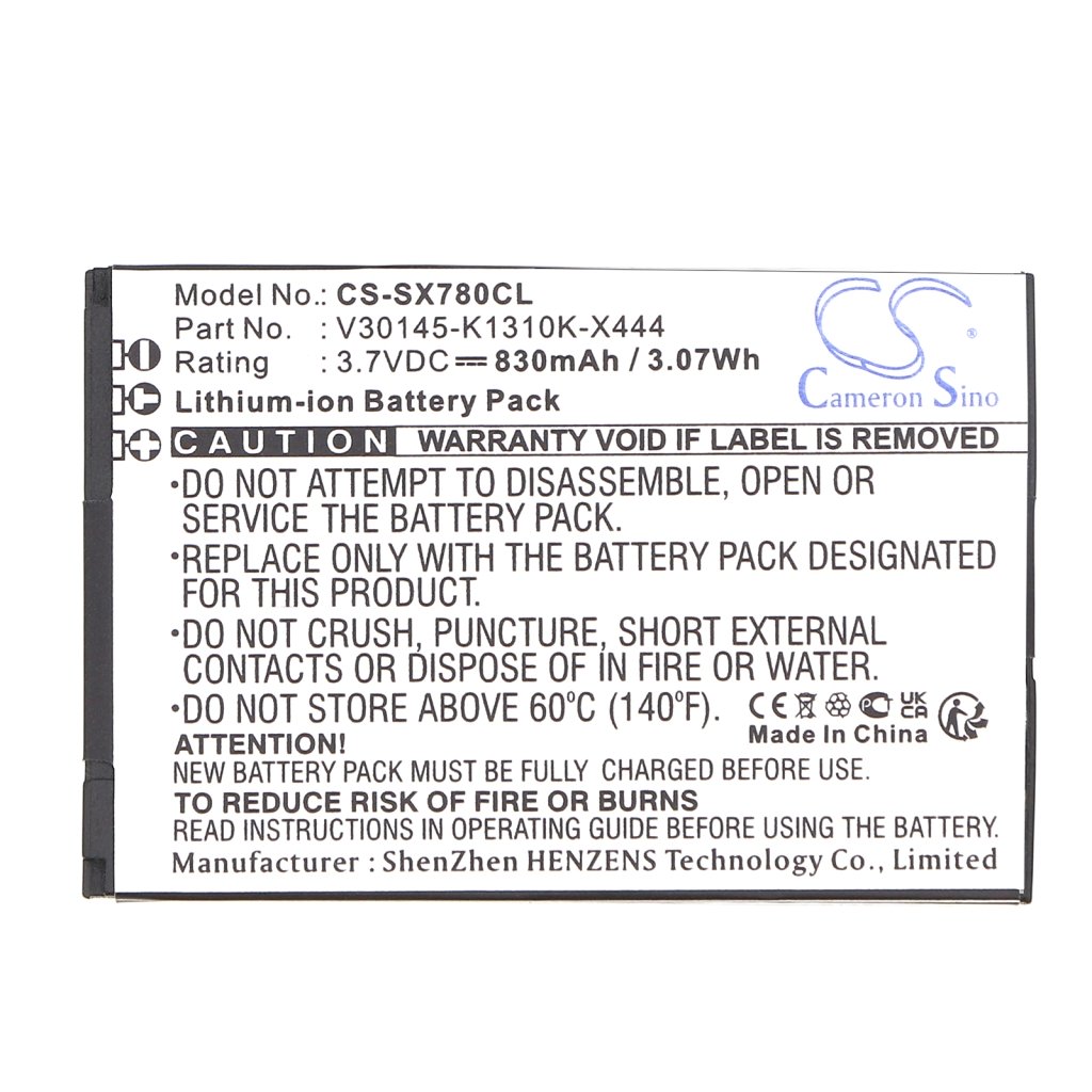 Batterie Sostituisce V30145-K1310K-X444