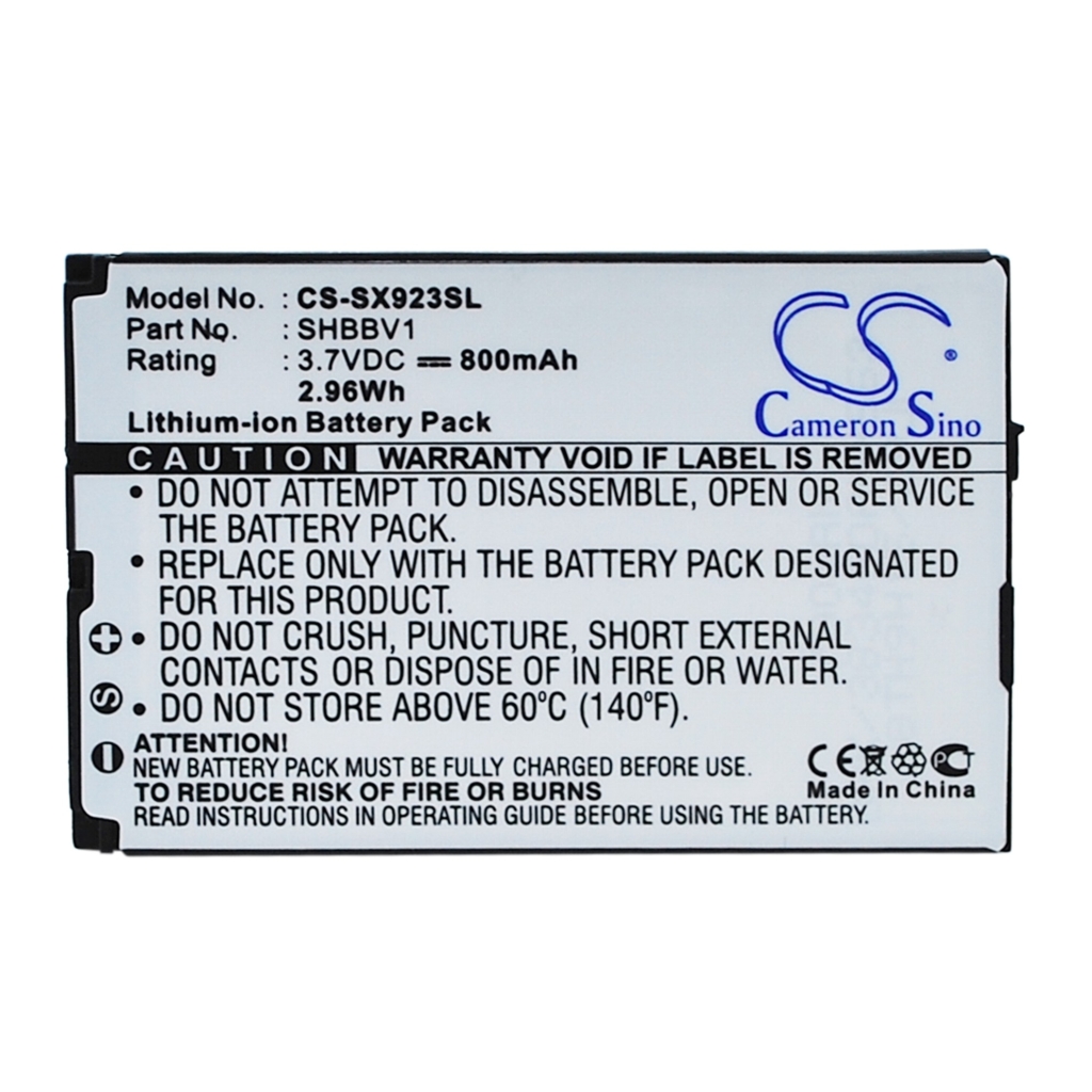 Batteria del telefono cellulare Sharp CS-SX923SL