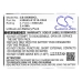 Batterie Sostituisce L50645-K1310-X363