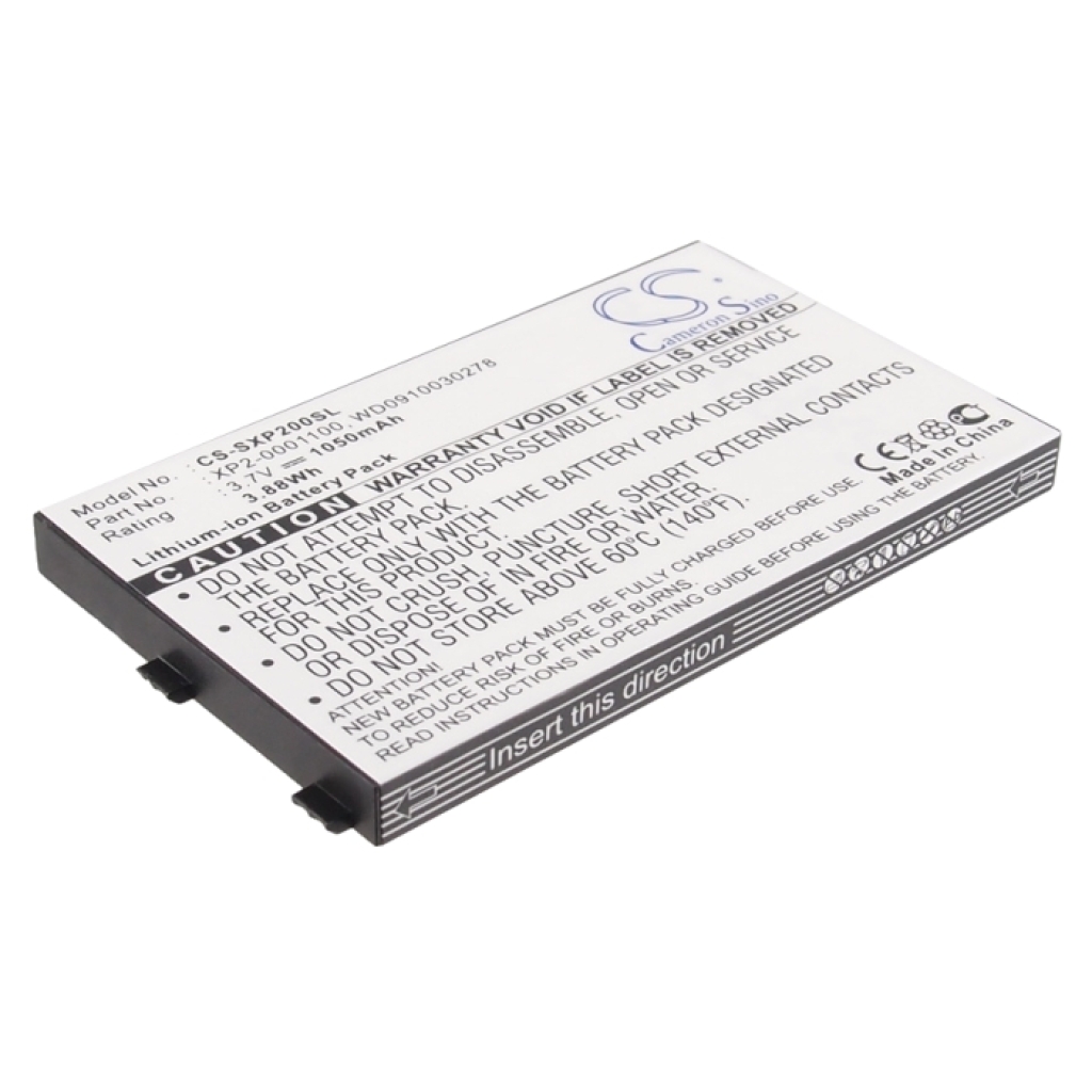 Sostituzione della batteria compatibile per Socketmobile WD0910030278,XP2-0001100