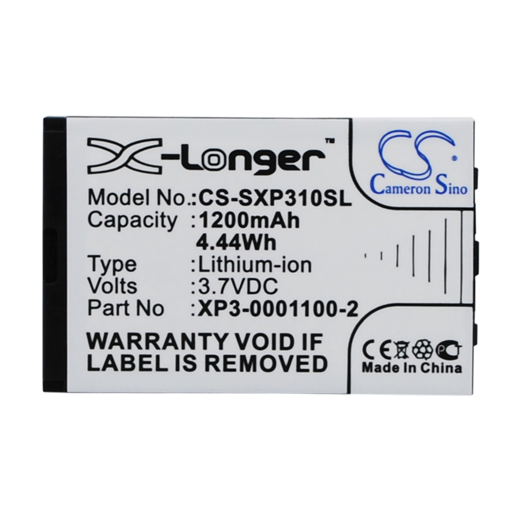 Sostituzione della batteria compatibile per Socketmobile XP3-0001100-2