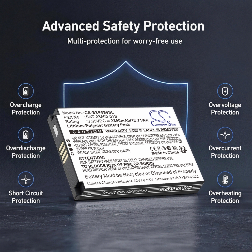 Batteria compatibile con Sonim CS-SXP590SL