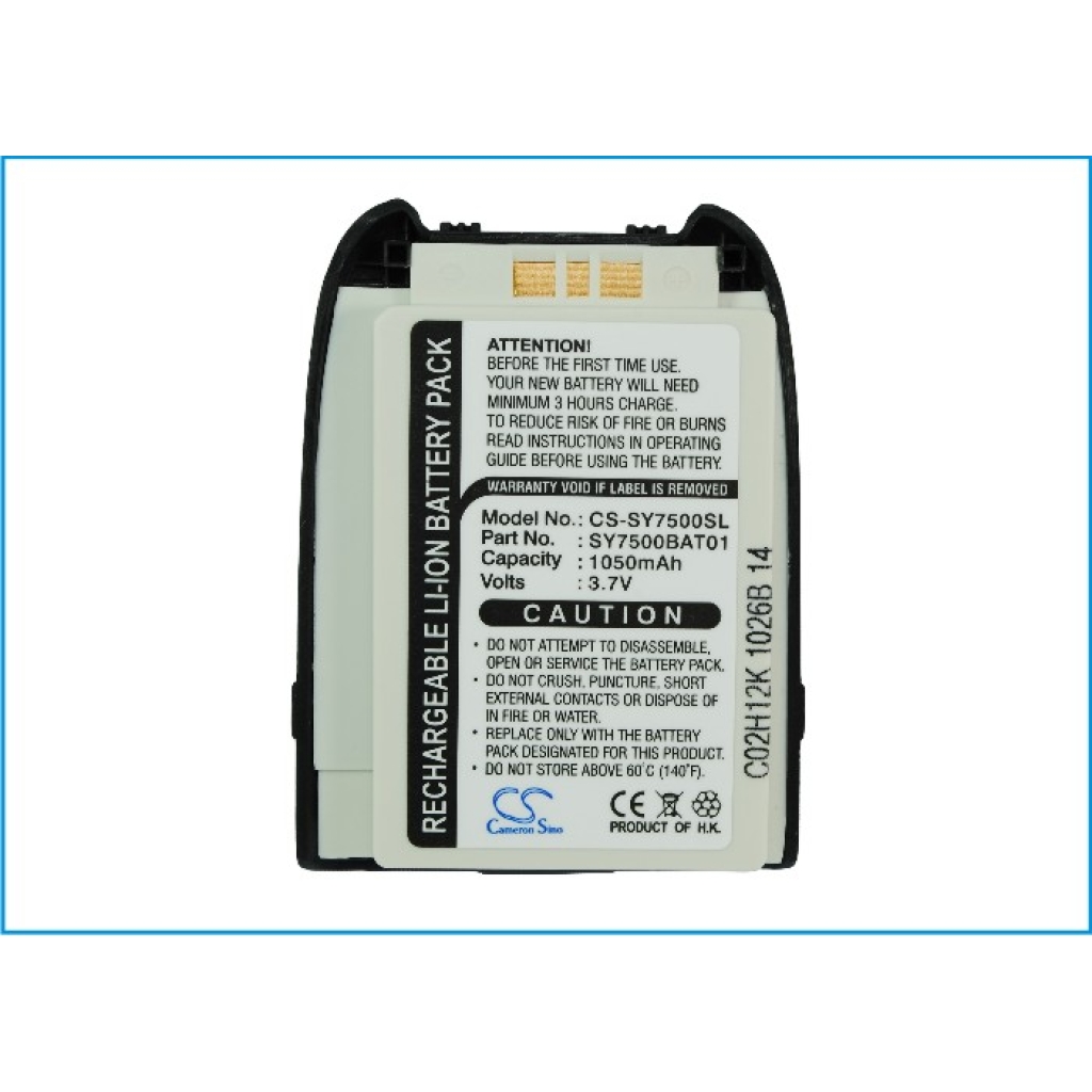Sostituzione della batteria compatibile per Sanyo 