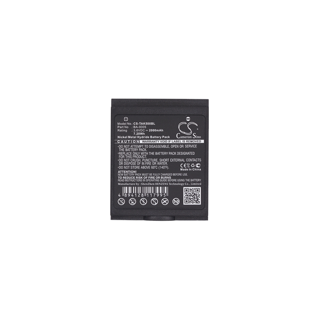 Sostituzione della batteria compatibile per Teletec 80201902,BA-0005
