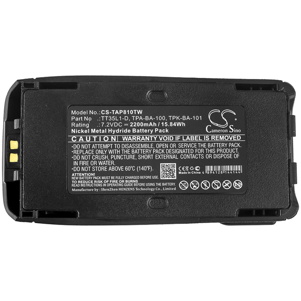 Batteria radio bidirezionale Tait CS-TAP810TW