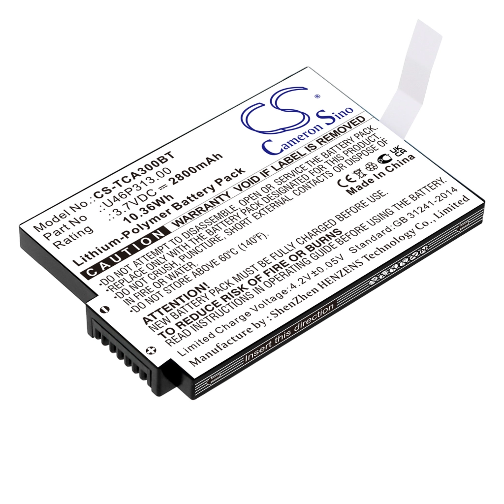 Batteria per telecamera di sicurezza domestica Xfinity CS-TCA300BT