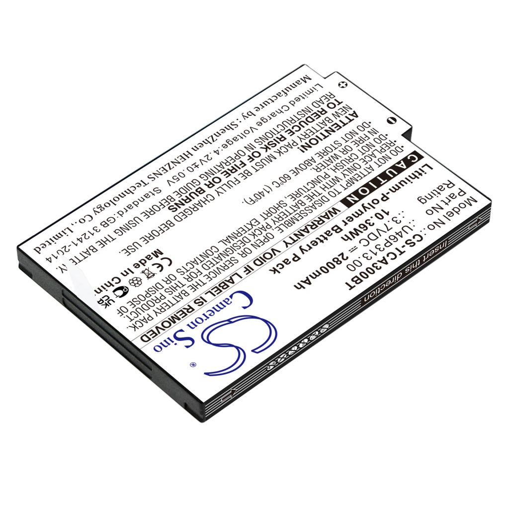 Batteria per telecamera di sicurezza domestica Xfinity CS-TCA300BT