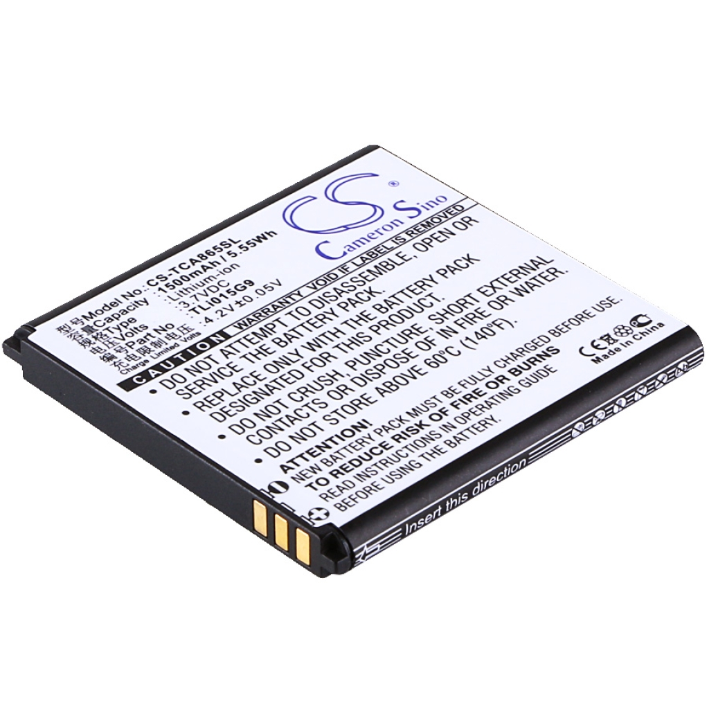 Batteria del telefono cellulare TCL CS-TCA865SL