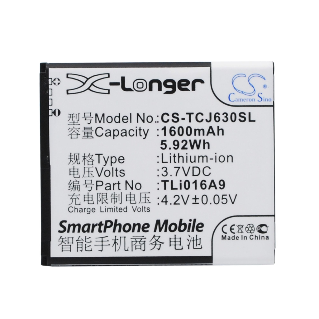 Batteria del telefono cellulare TCL CS-TCJ630SL