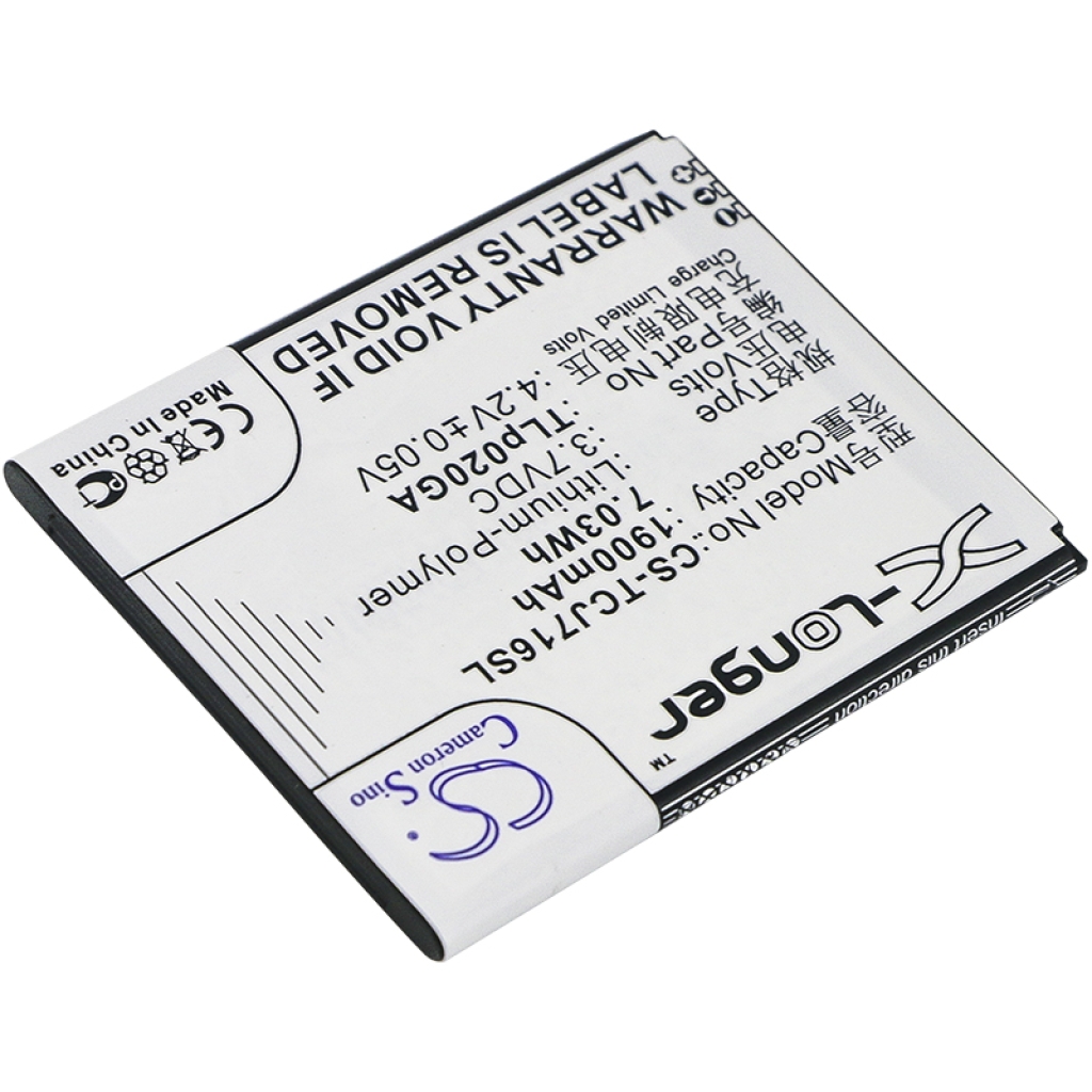 Batteria del telefono cellulare TCL CS-TCJ716SL