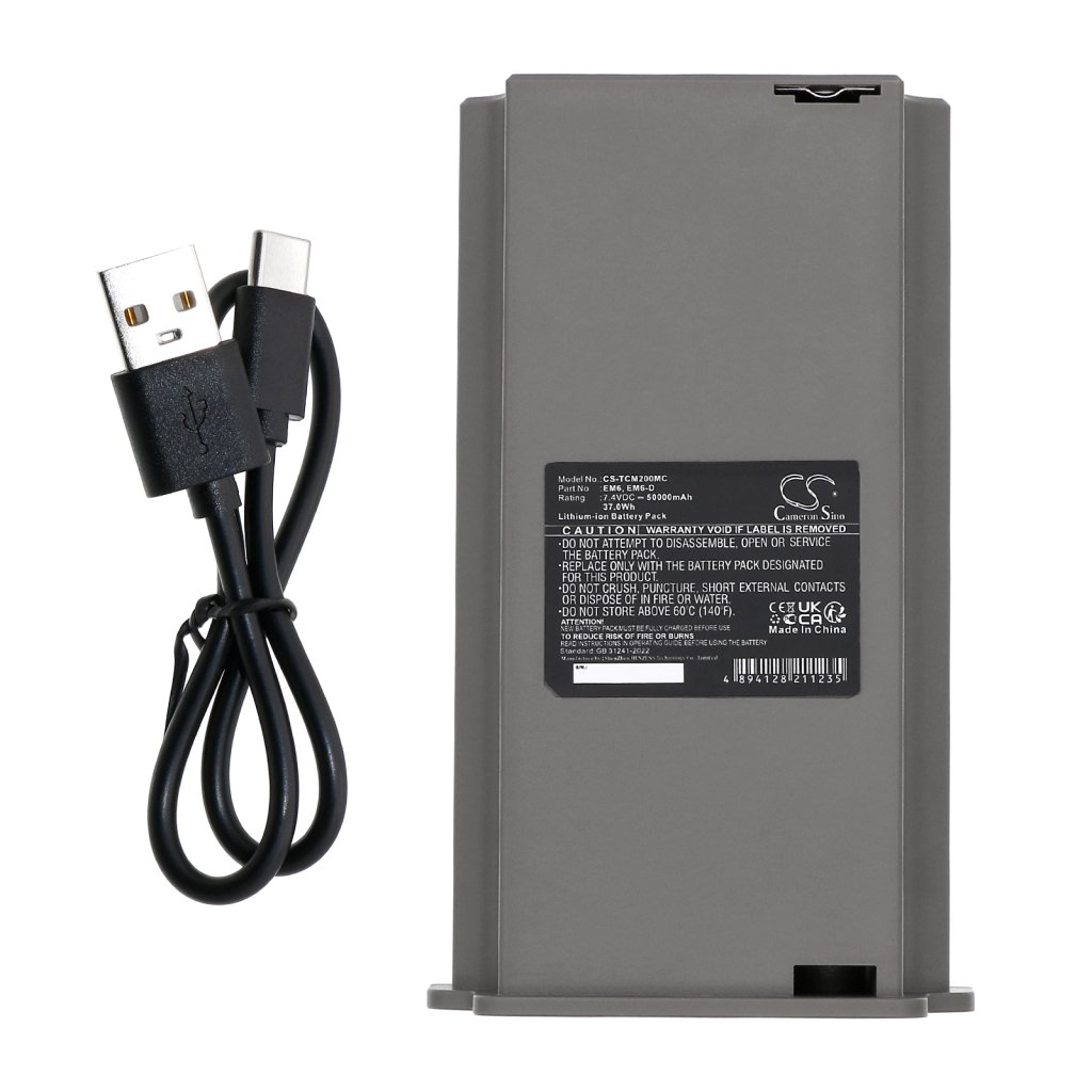 Batterie Sostituisce EM6-D