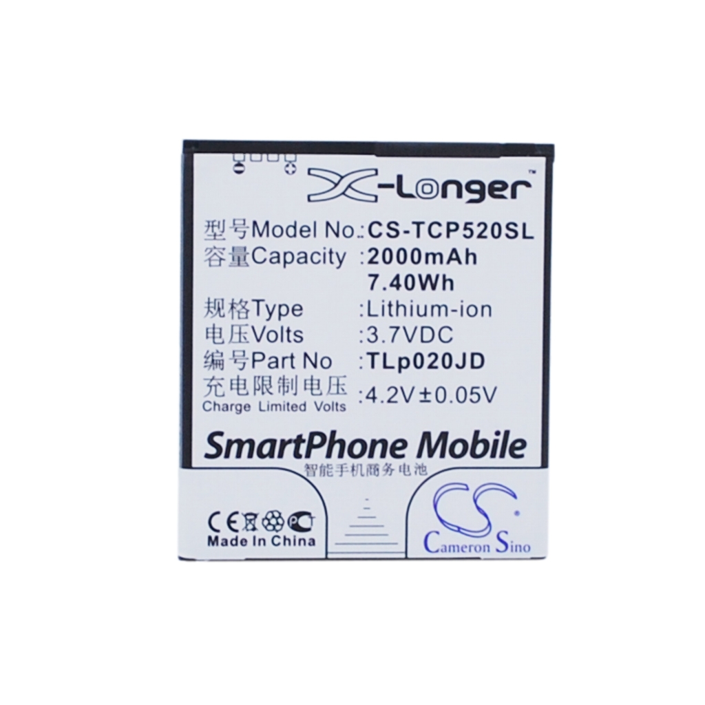 Batteria del telefono cellulare TCL CS-TCP520SL
