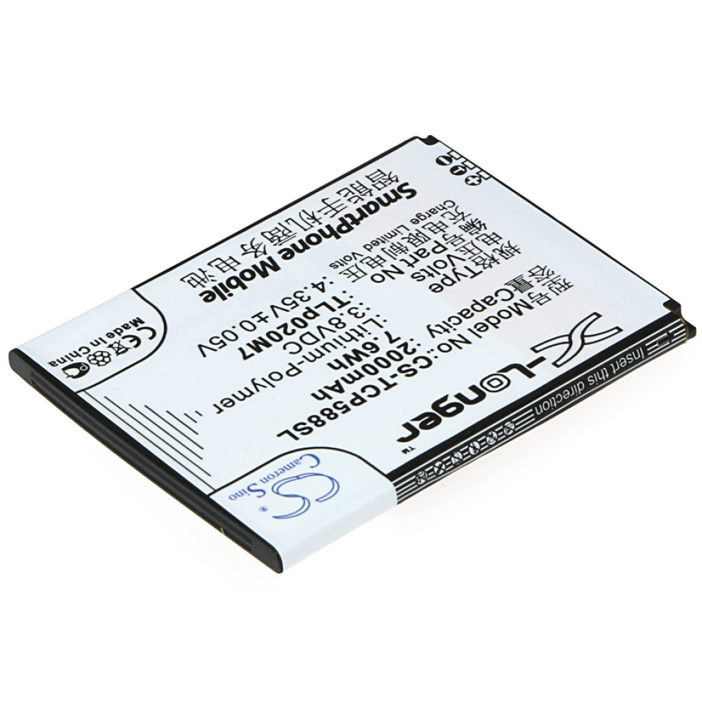 Batteria del telefono cellulare TCL CS-TCP588SL