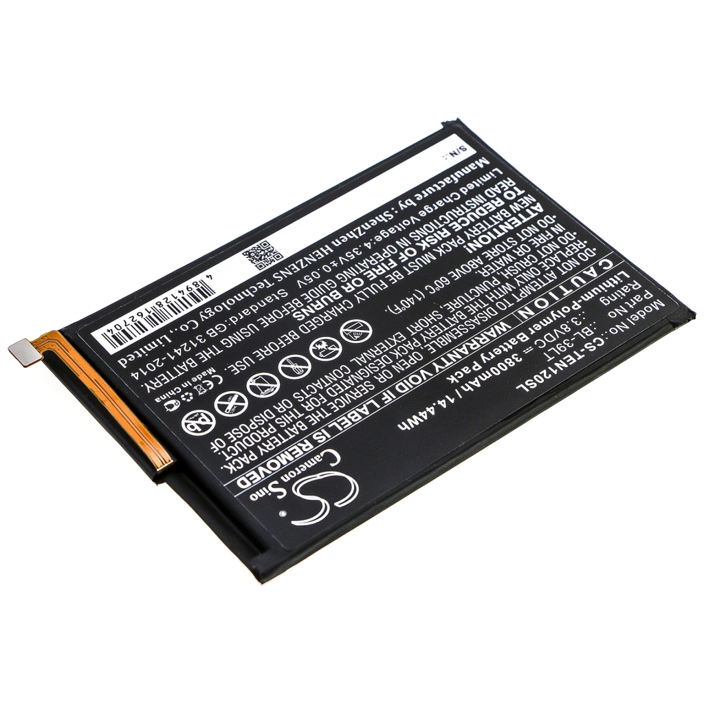 Batteria del telefono cellulare Tecno CS-TEN120SL