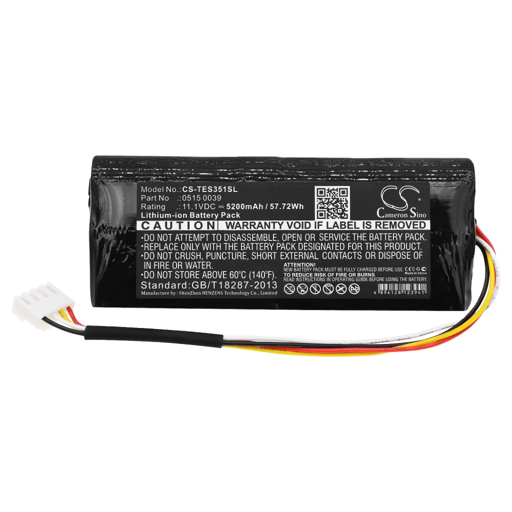 Batteria per elettroutensili Testo 350K Analyzer
