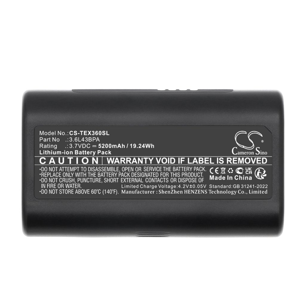 Batteria Sostituisce 3.6L43BPA