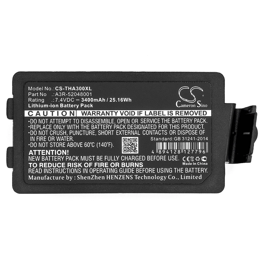 Batteria della stampante Tsc CS-THA300XL