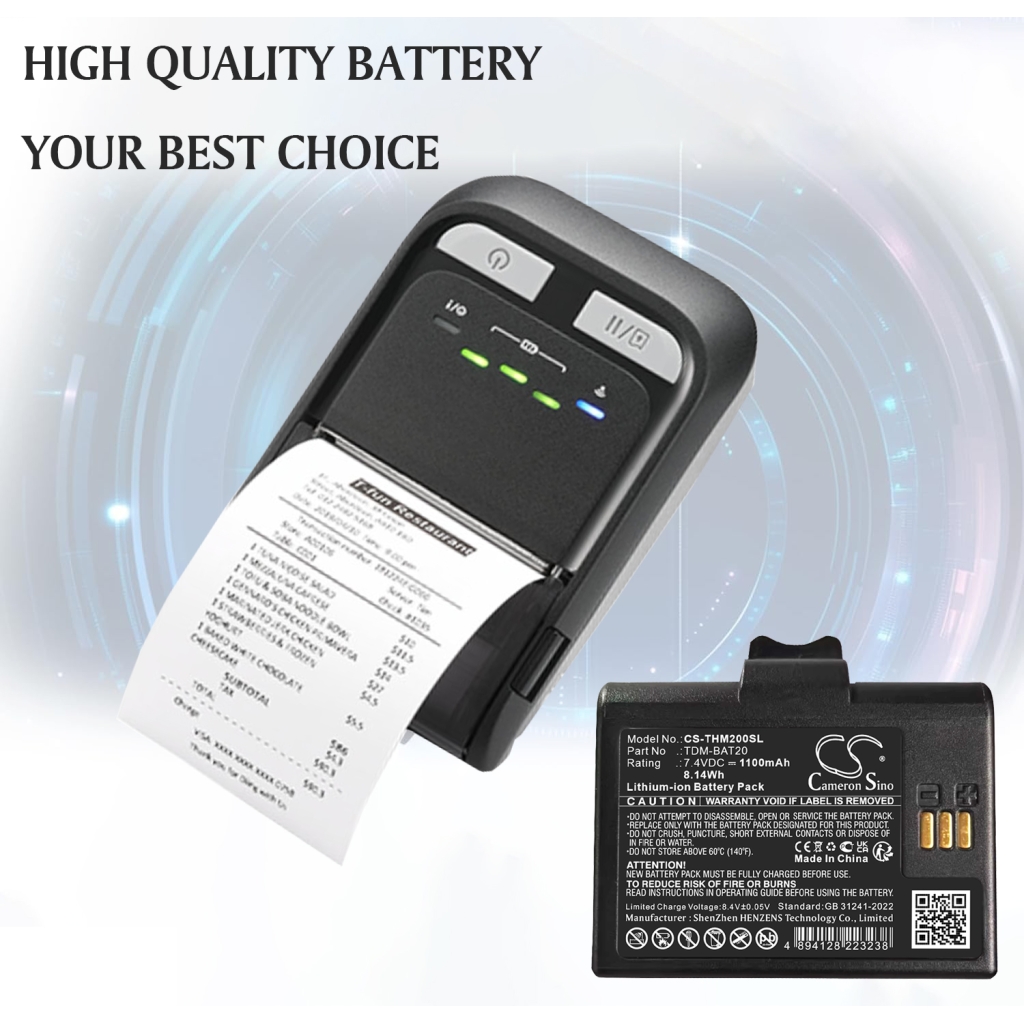 Batteria della stampante Tsc CS-THM200SL