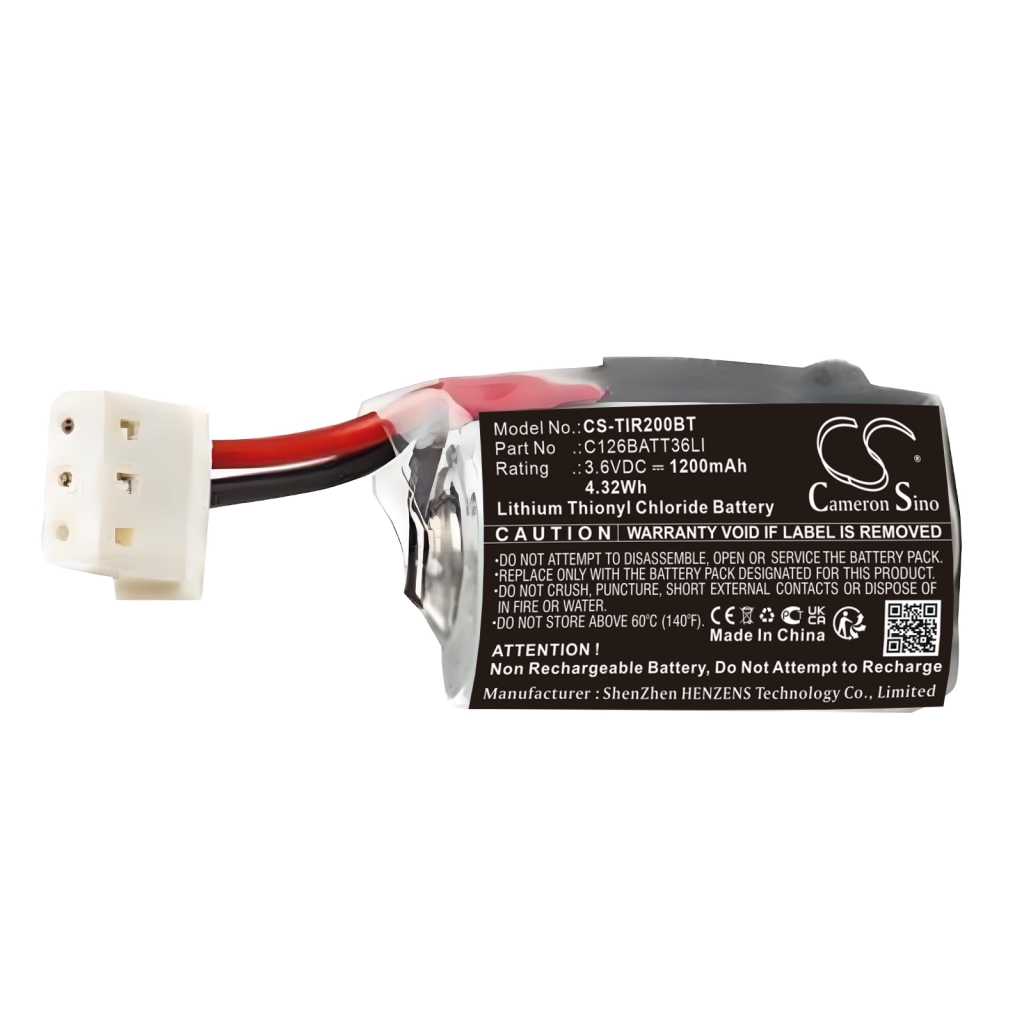Batteria per telecamera di sicurezza domestica Technoalarm CS-TIR200BT
