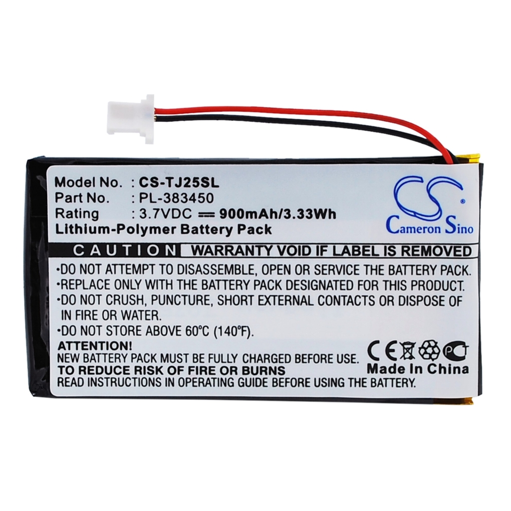 Sostituzione della batteria compatibile per Sony PL-383450