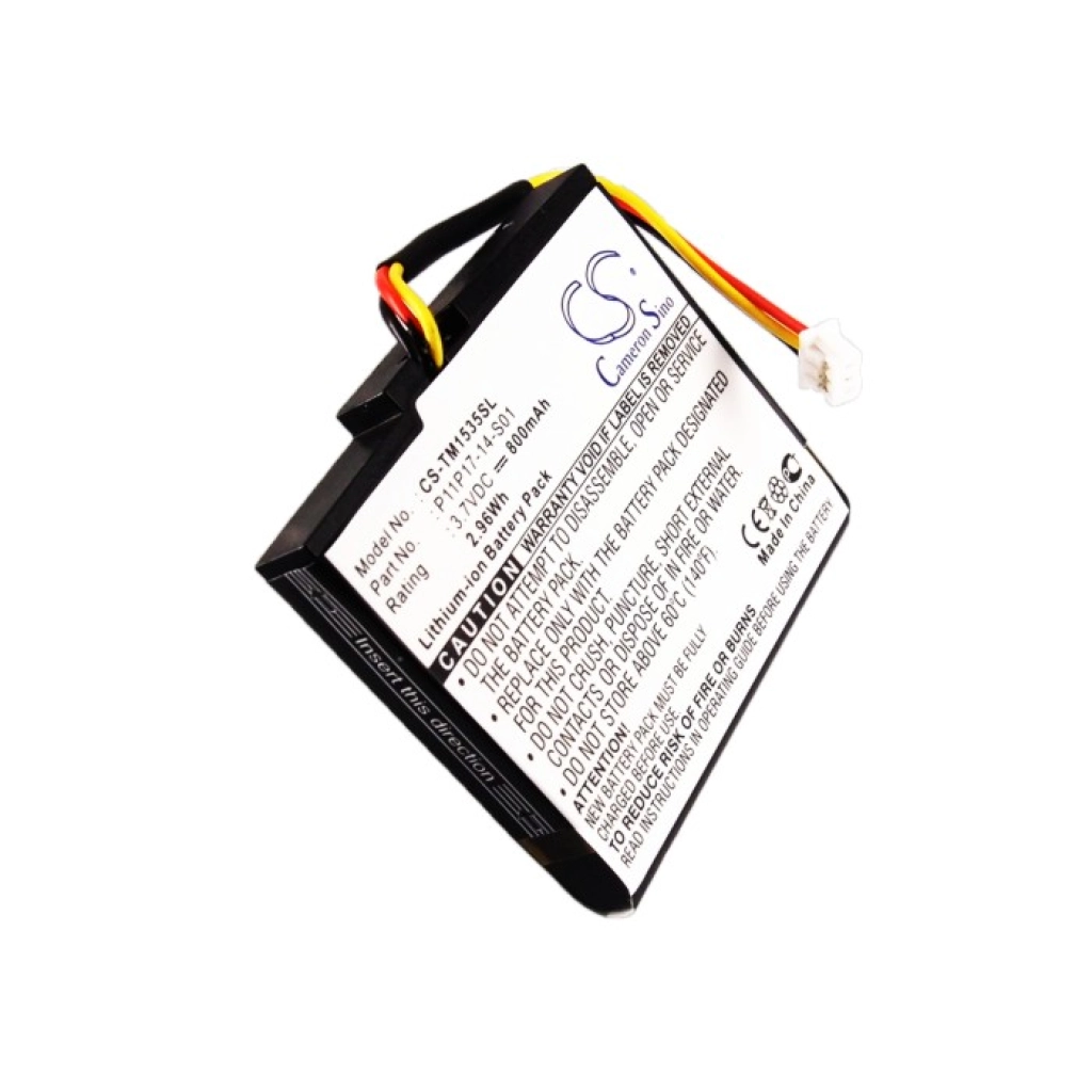 Batteria GPS, navigatore TomTom VIA 1535TM (CS-TM1535SL)