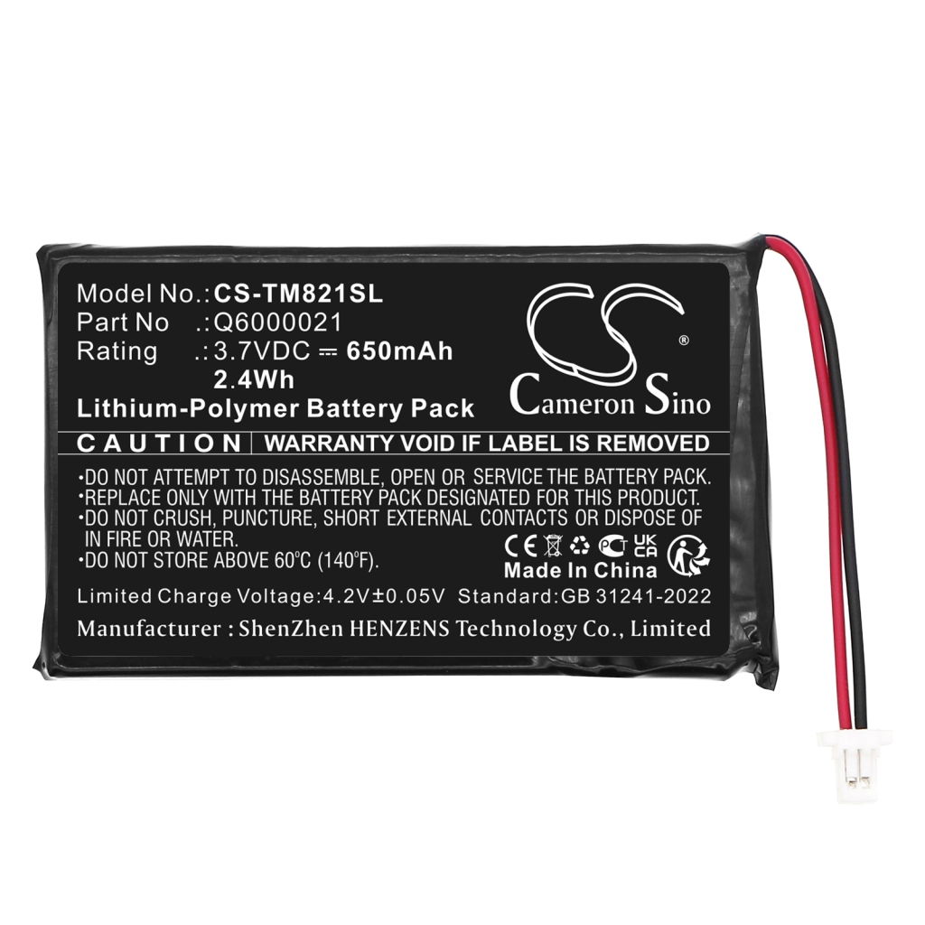 Sostituzione della batteria compatibile per TomTom Q6000021