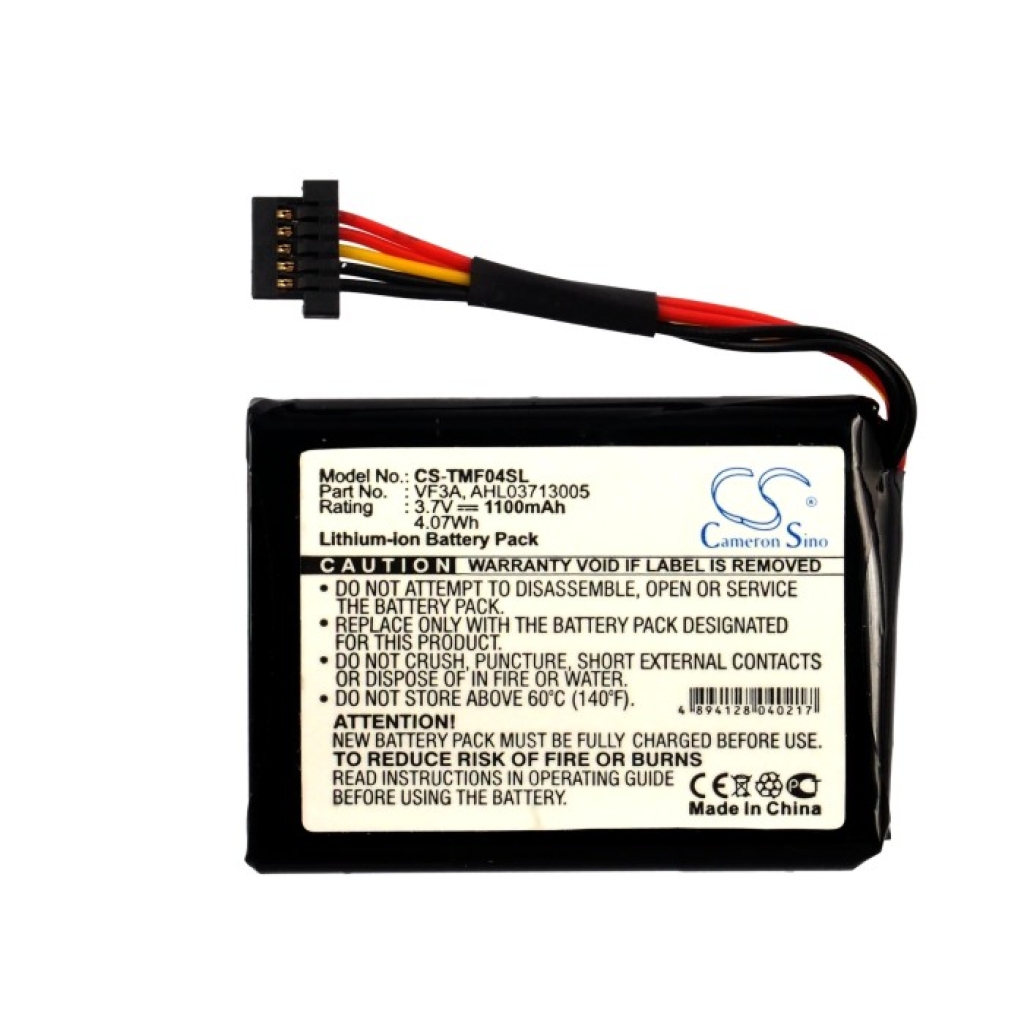 Batteria GPS, navigatore TomTom CS-TMF04SL