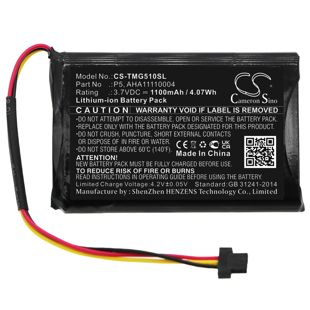 Batteria GPS, navigatore TomTom CS-TMG510SL