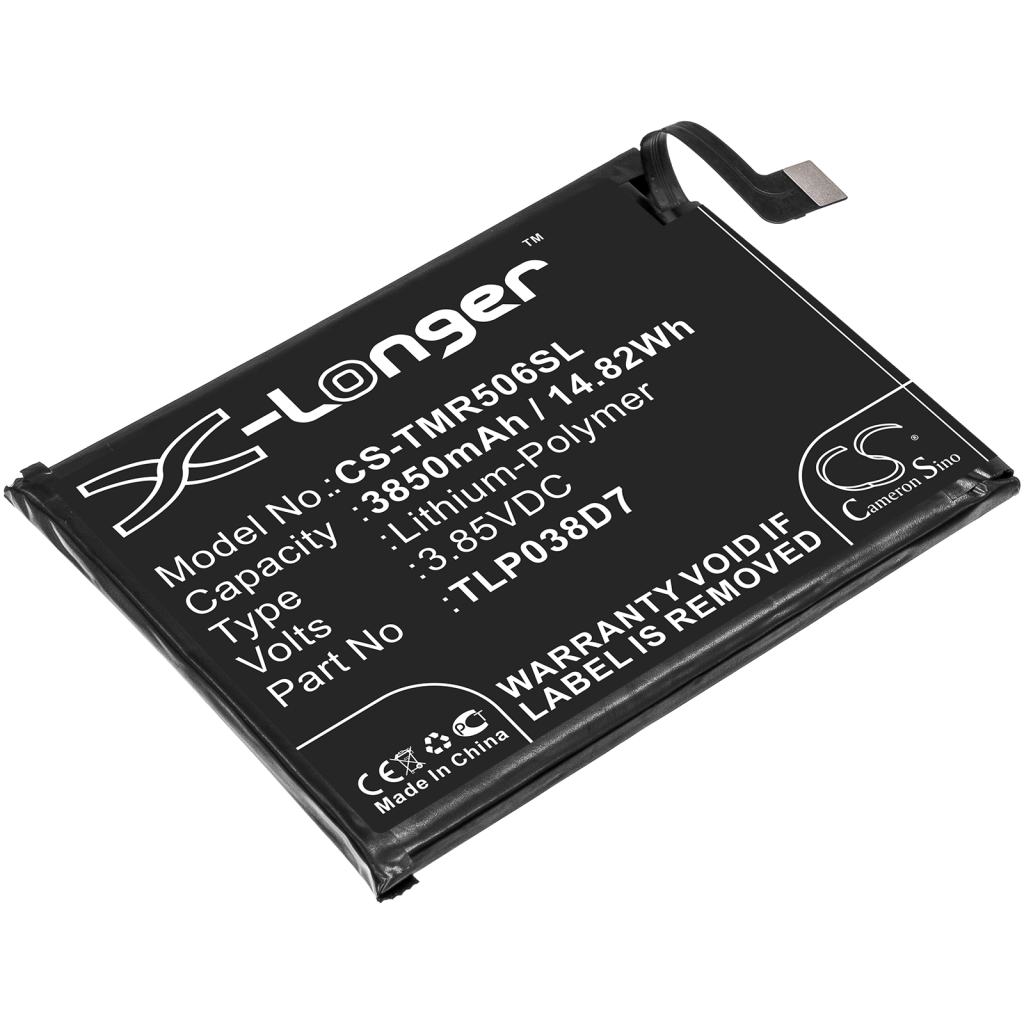 Batterie Sostituisce TLP038D7