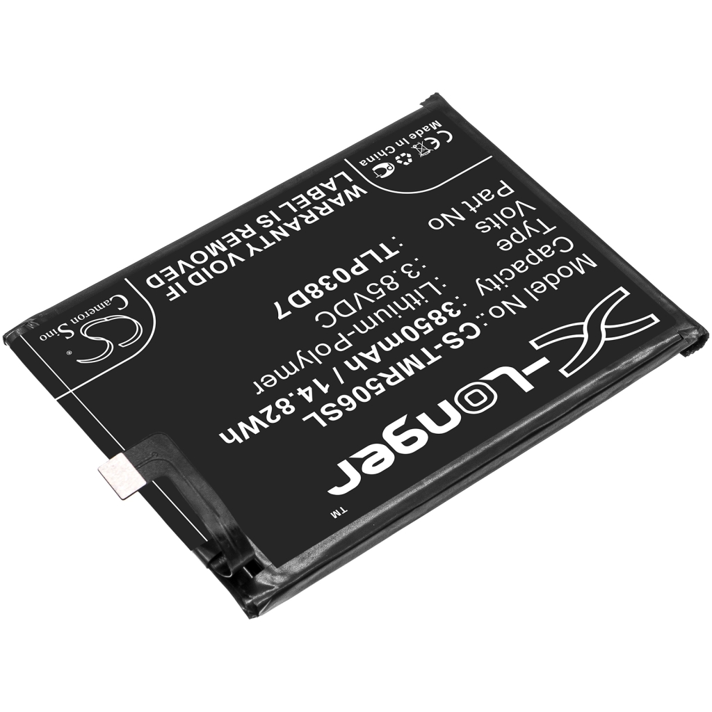 Batterie Sostituisce TLP038D7