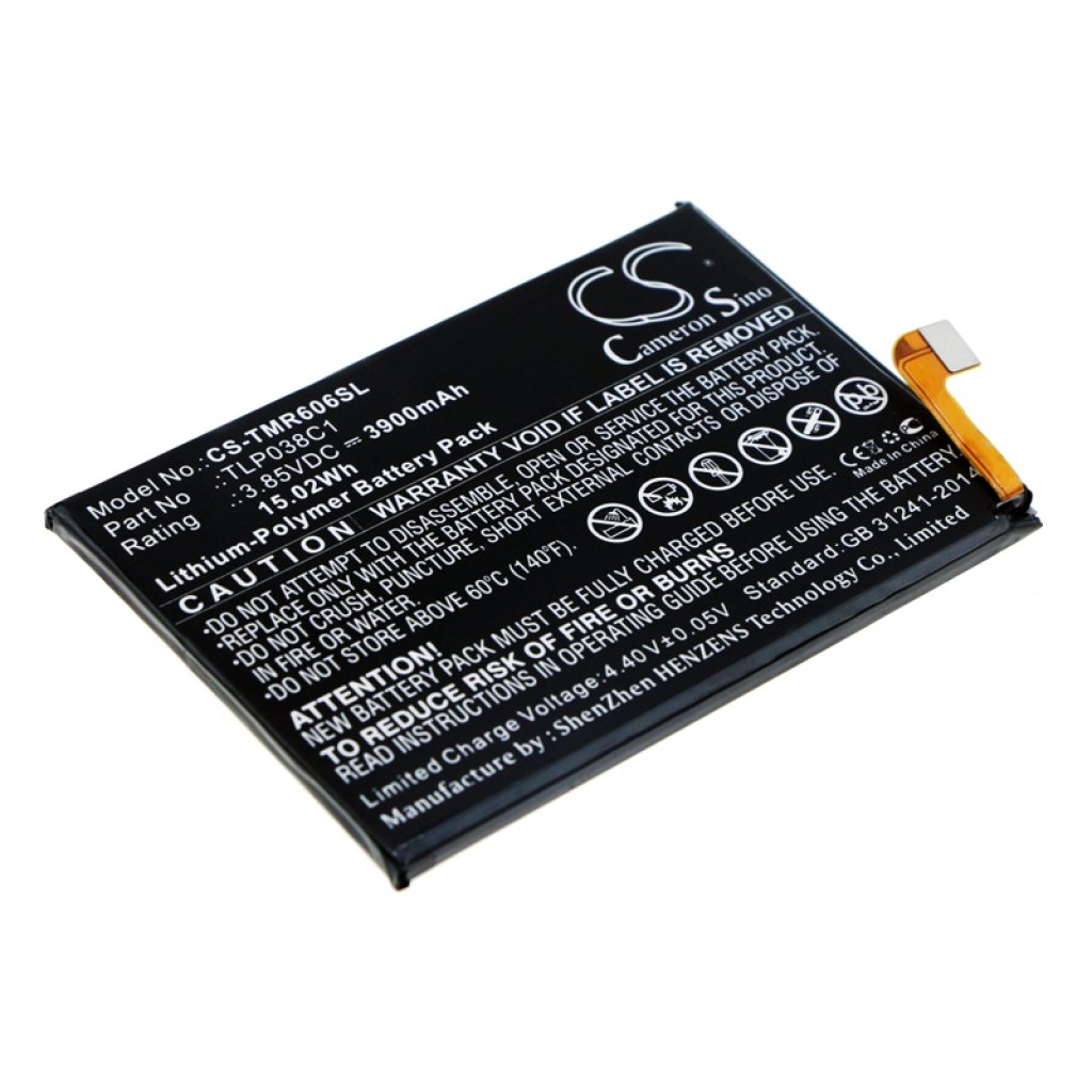 Batteria del telefono cellulare Alcatel 7 (CS-TMR606SL)