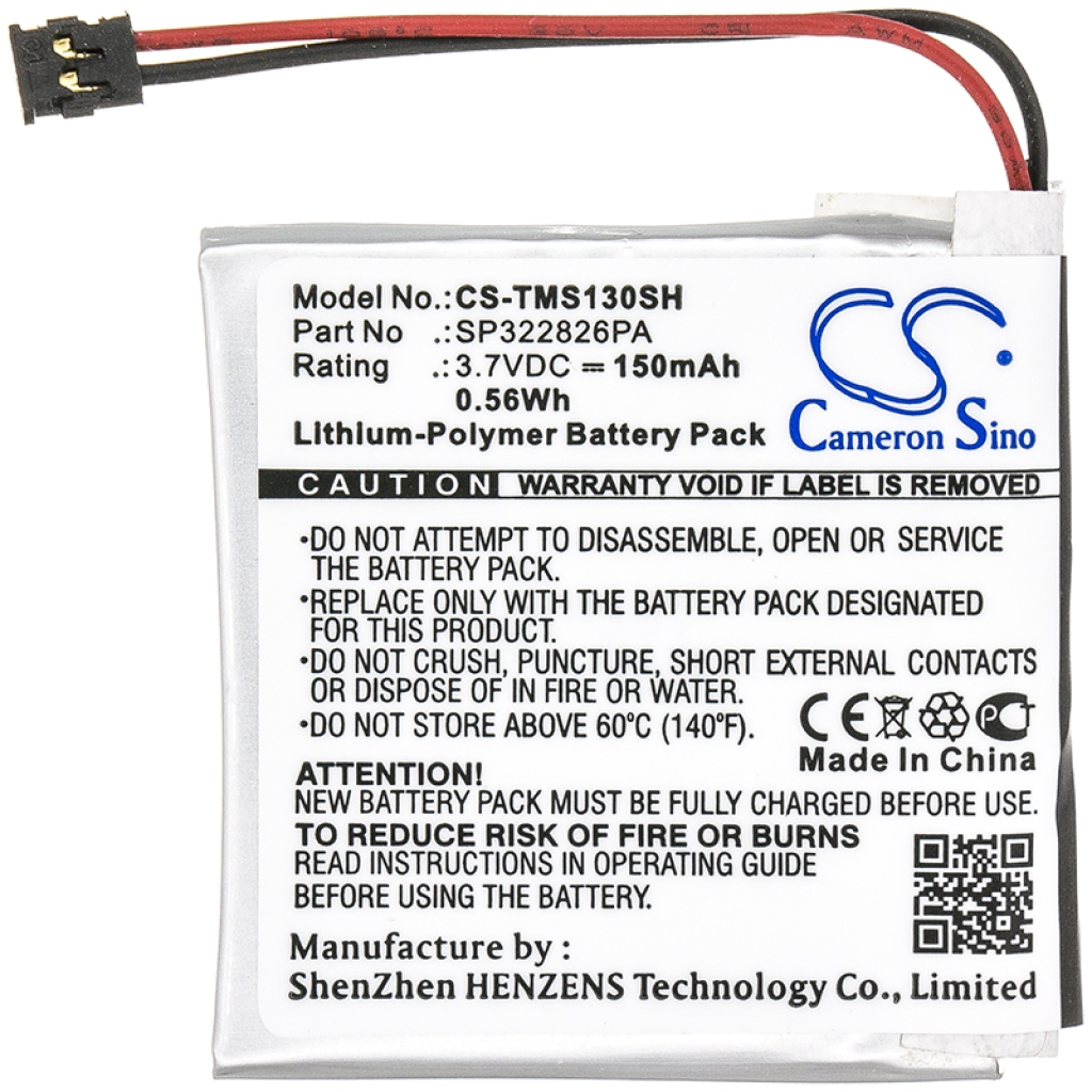 Sostituzione della batteria compatibile per TomTom SP322826PA