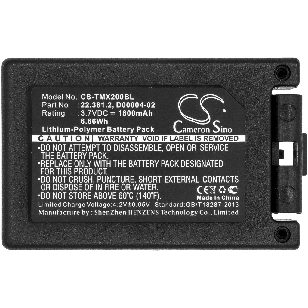 Batteria industriale Teleradio CS-TMX200BL