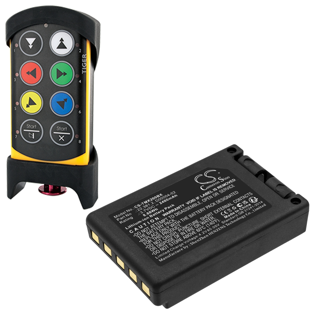 Batteria industriale Teleradio CS-TMX200BX