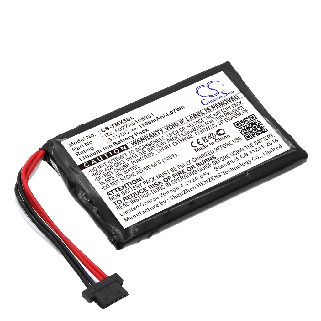 Sostituzione della batteria compatibile per TomTom 6027A0106201