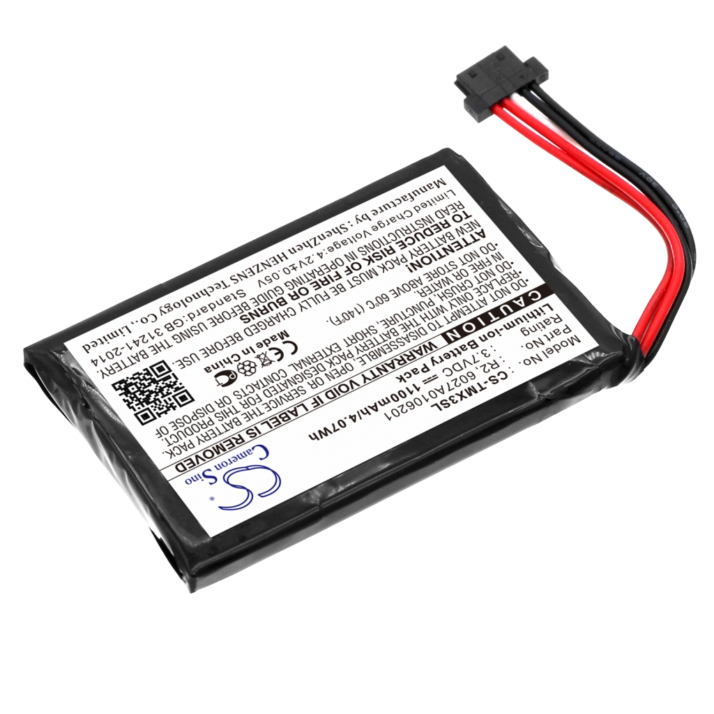Sostituzione della batteria compatibile per TomTom 6027A0106201