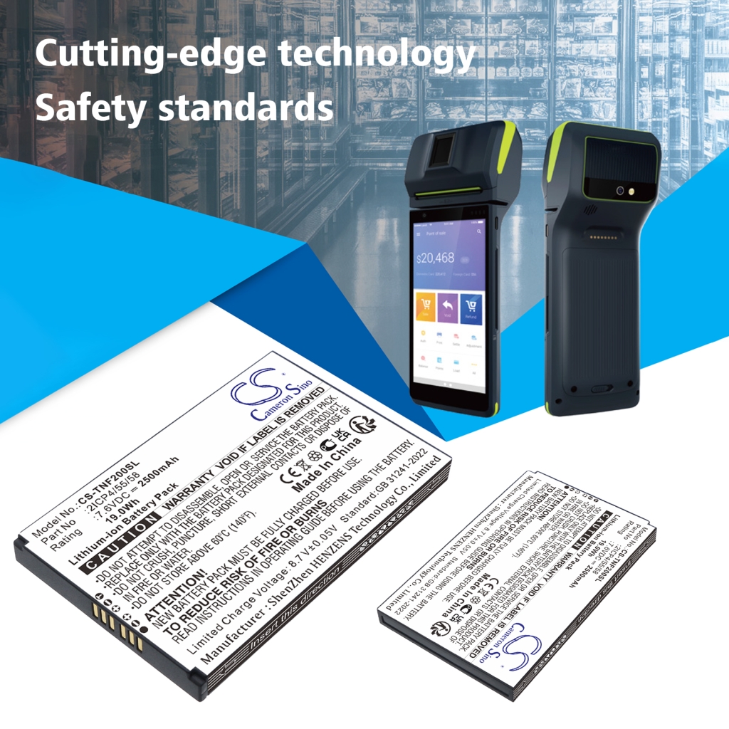 Terminale di pagamento Batteria Feitian CS-TNF200SL