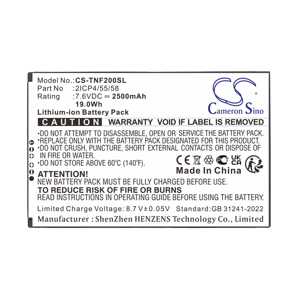 Terminale di pagamento Batteria Feitian CS-TNF200SL