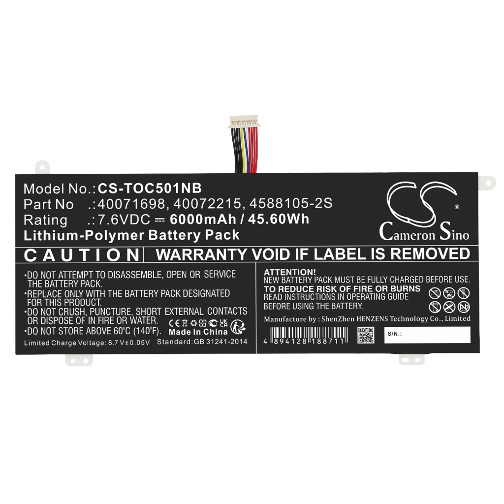 Batteria notebook Medion Akoya E15403(MSN 30027586) (CS-TOC501NB)