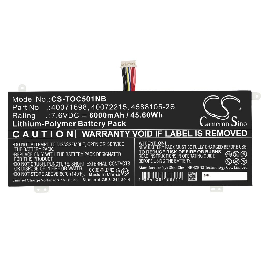 Batterie Sostituisce 40071698