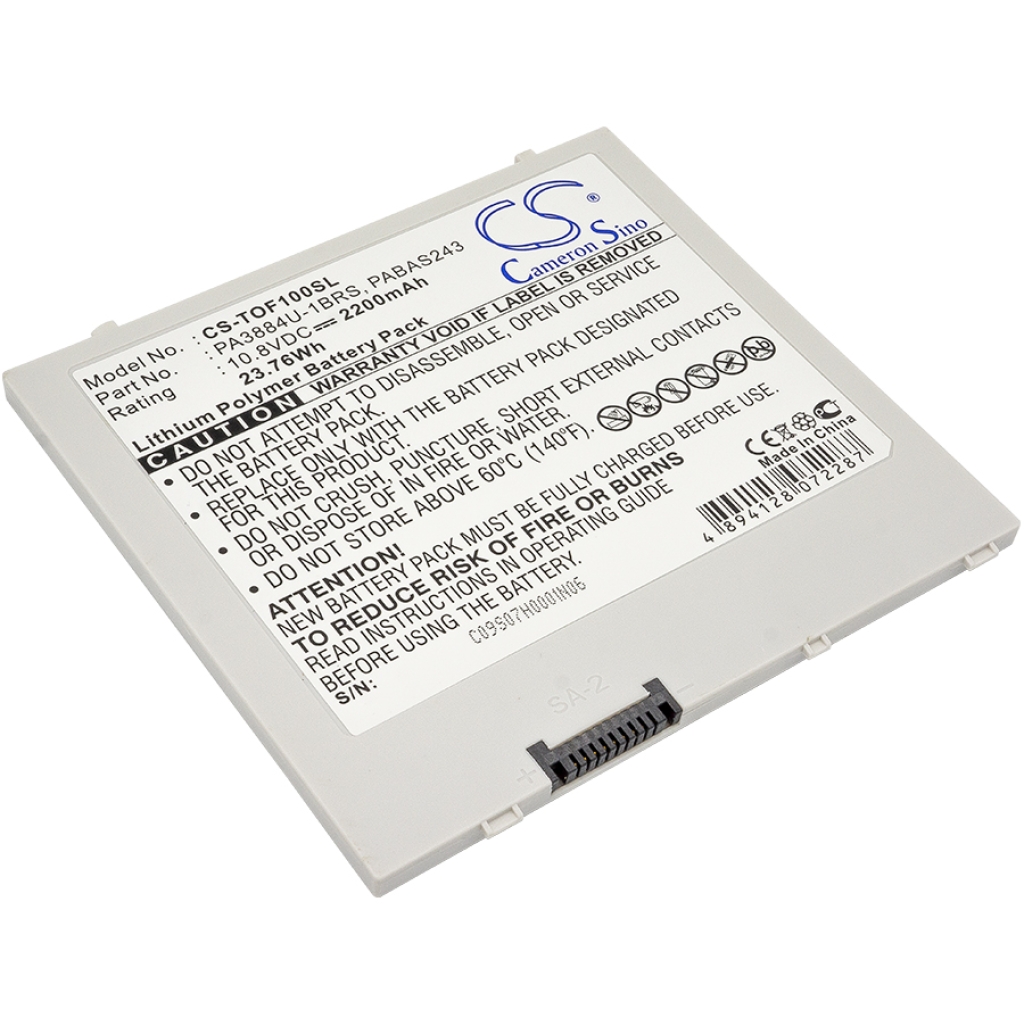 Batteria compressa Toshiba CS-TOF100SL