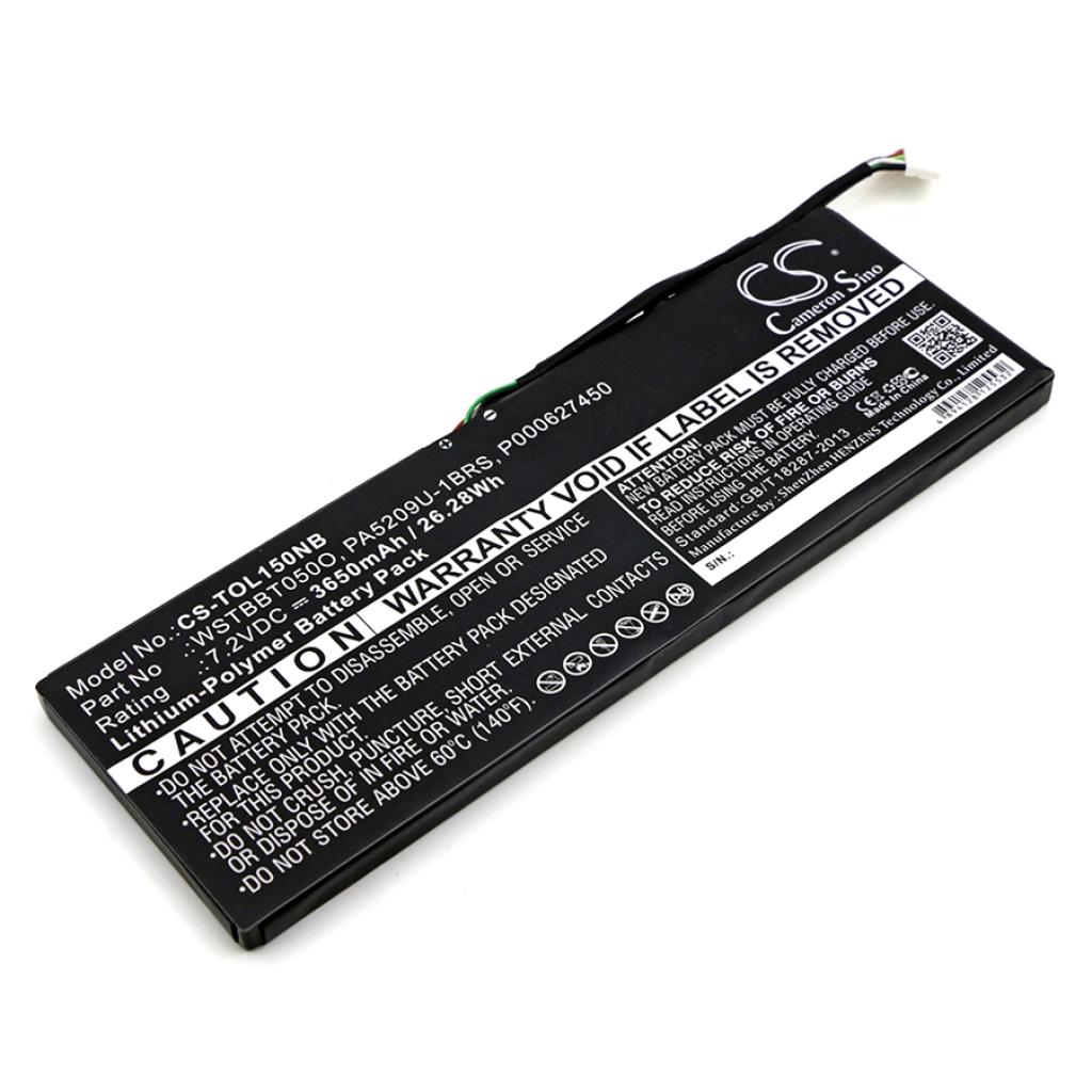 Batteria notebook Toshiba Satellite L10W-CBT2N0 (CS-TOL150NB)