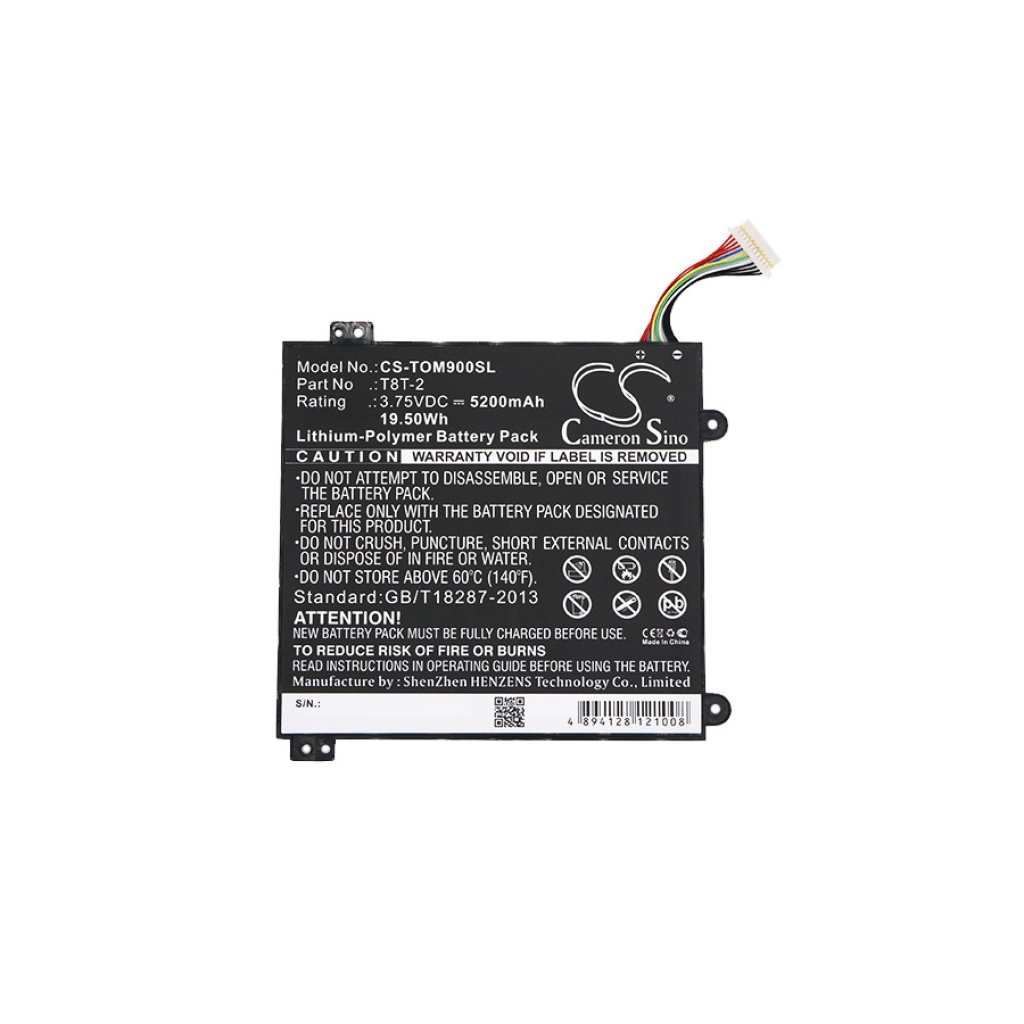 Batteria compressa Toshiba CS-TOM900SL